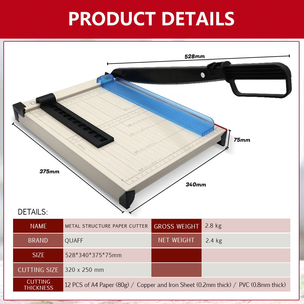 Metal Paper Cutter Structure