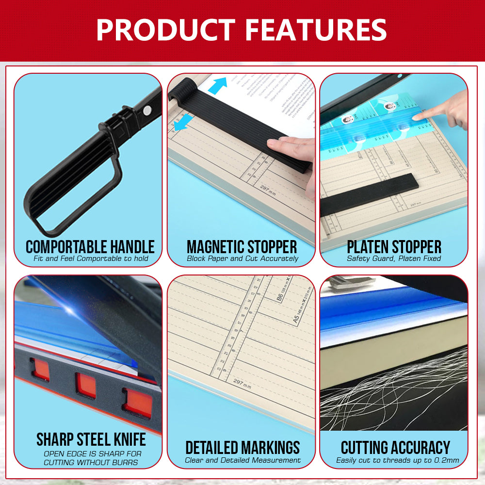 Metal Paper Cutter Structure