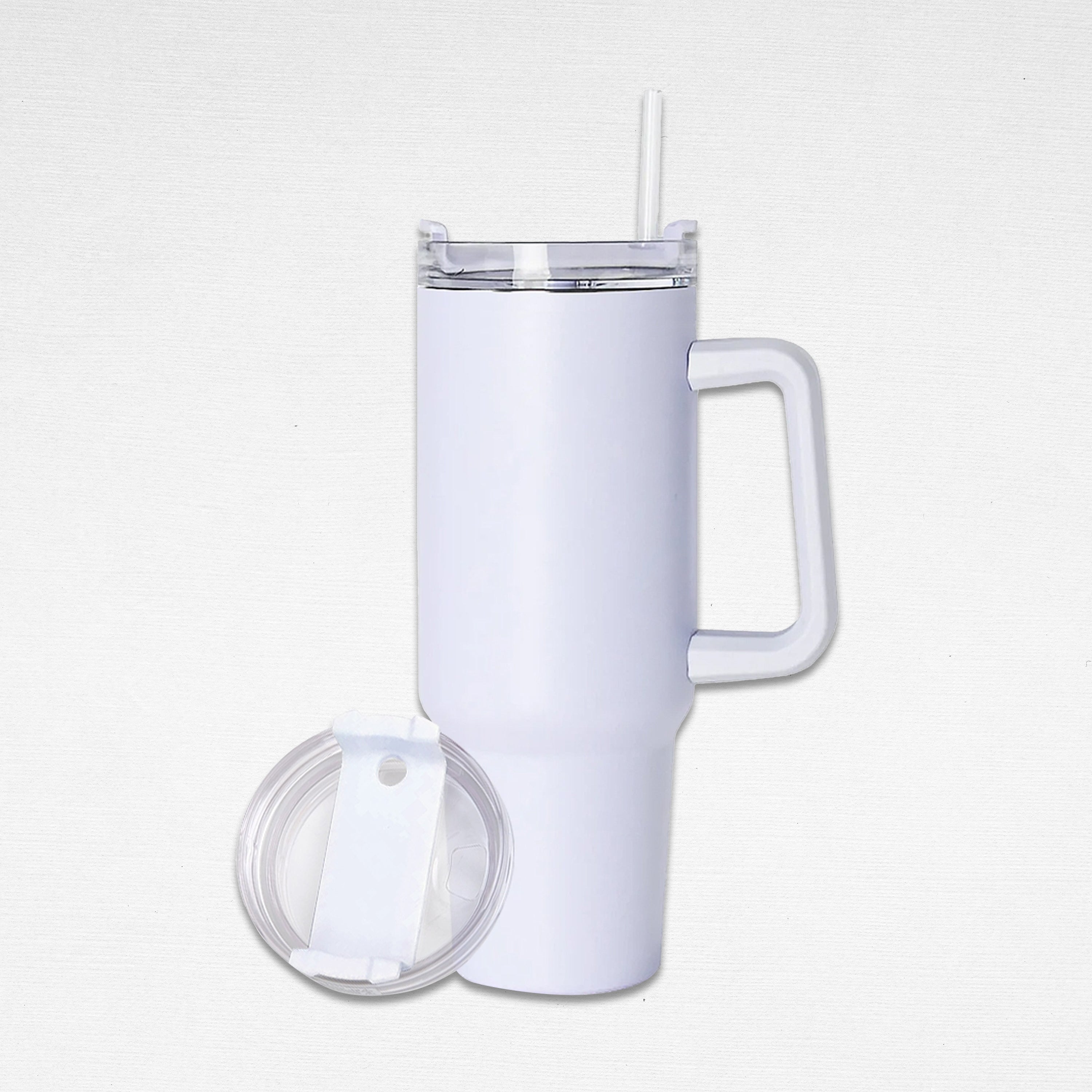 Sublimation Coated Cars mug  (40Oz-1200ML) White