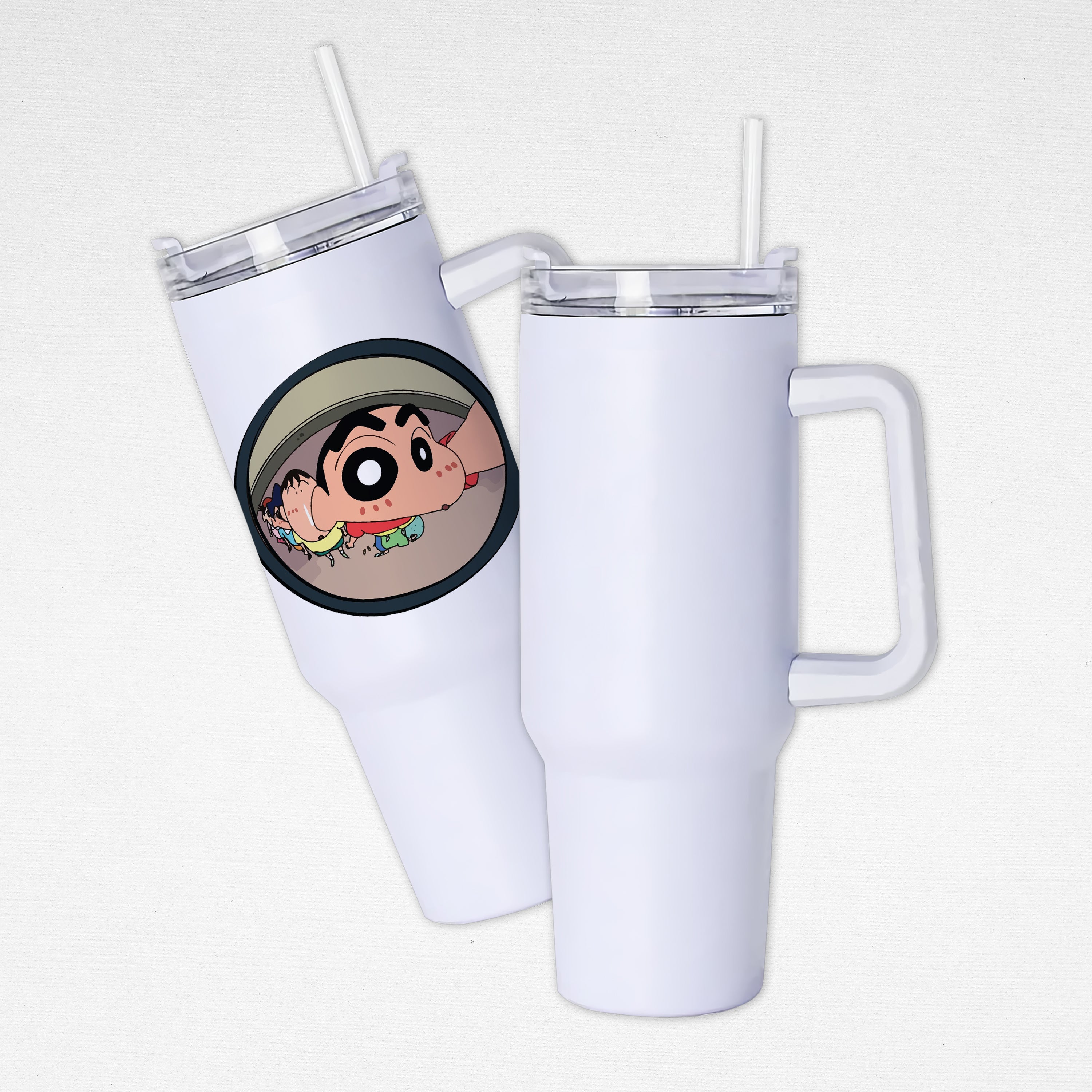 Sublimation Coated Cars mug  (40Oz-1200ML) White