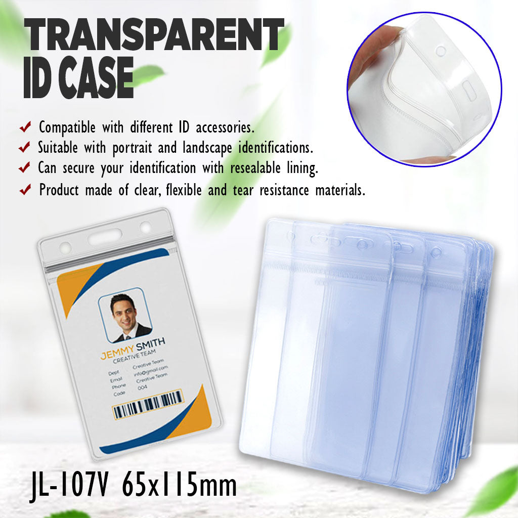 Plastic ID Case Transparent Waterproof (10pcs)