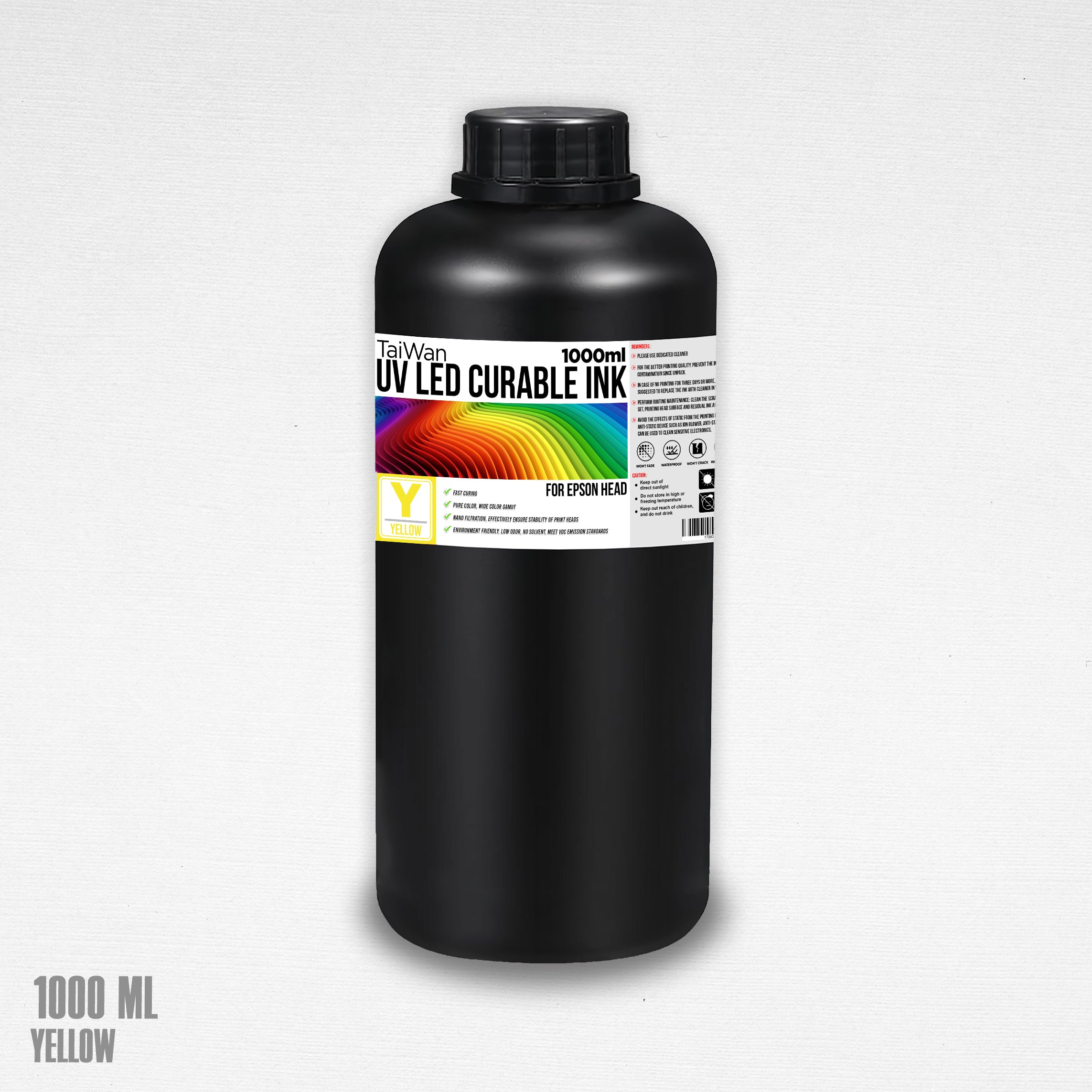 TaiWan UV LED Curable Ink (For EP head) 1L