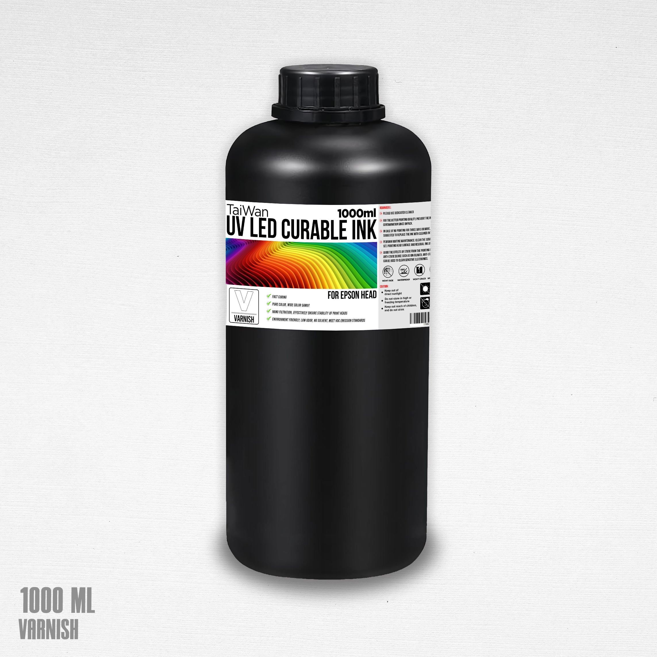 TaiWan UV LED Curable Ink (For EP head) 1L