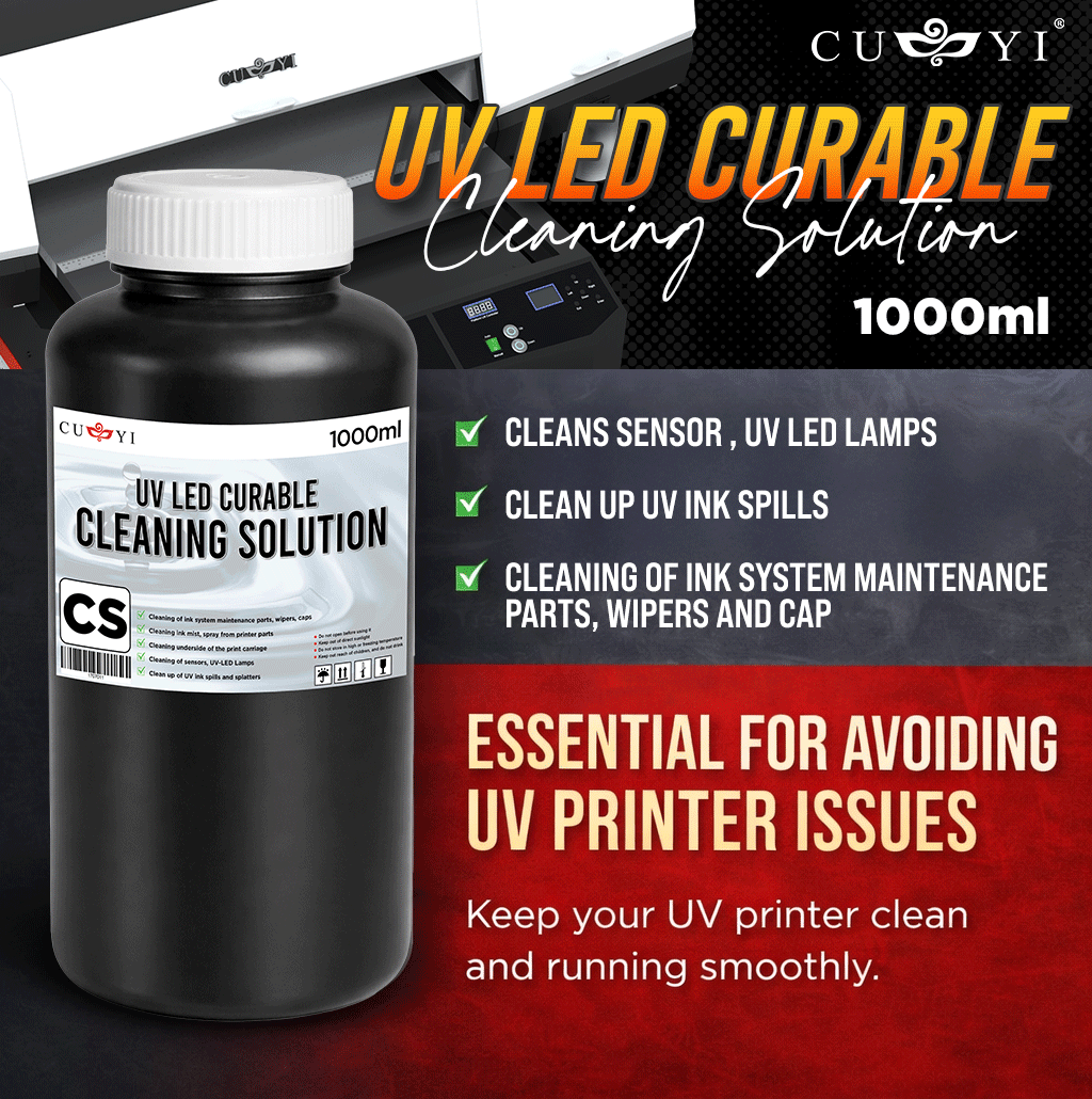 CUYI UV LED Curable Cleaning Solution