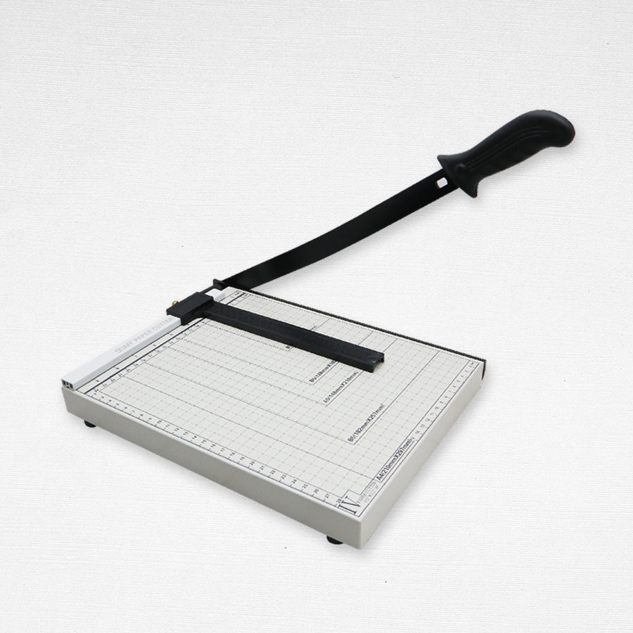 Quaff Paper Cutter Wood and Metal