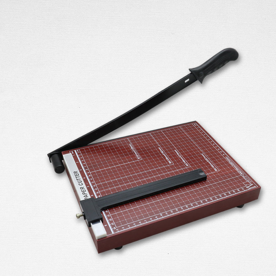 Quaff Paper Cutter Wood and Metal