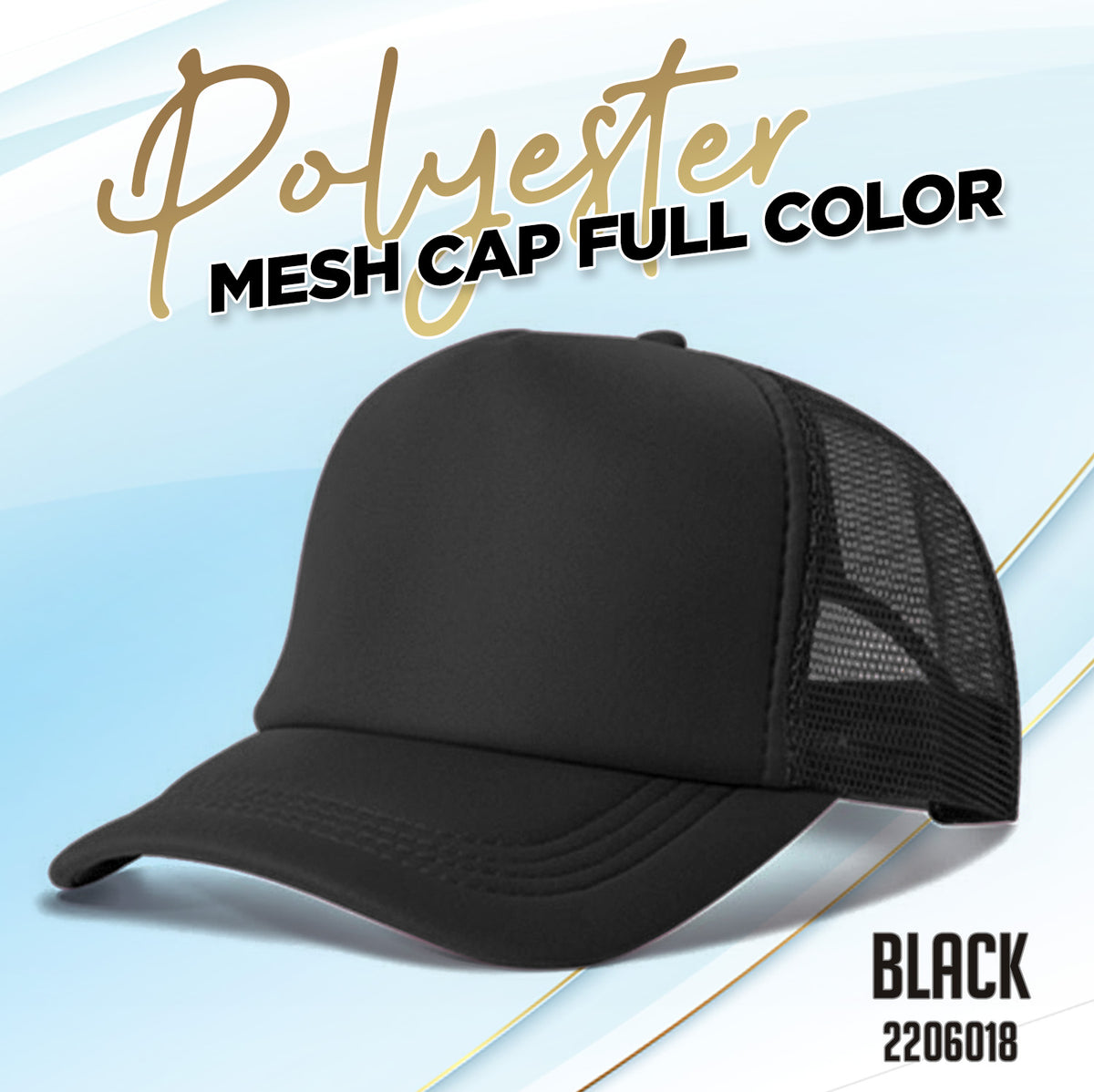 QUAFF Full Color Printable Mesh Cap