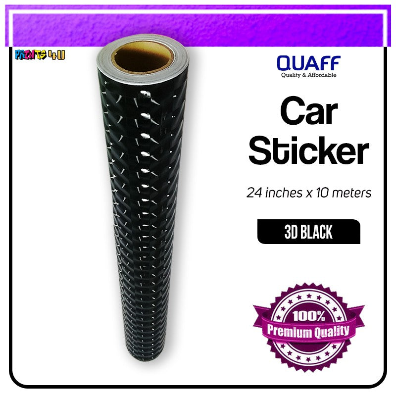 Quaff Car Sticker For Cars Motorcycle Outdoor Label & 24 Inches X 10 Meters