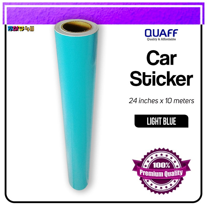 Quaff Car Sticker For Cars Motorcycle Outdoor Label & 24 Inches X 10 Meters