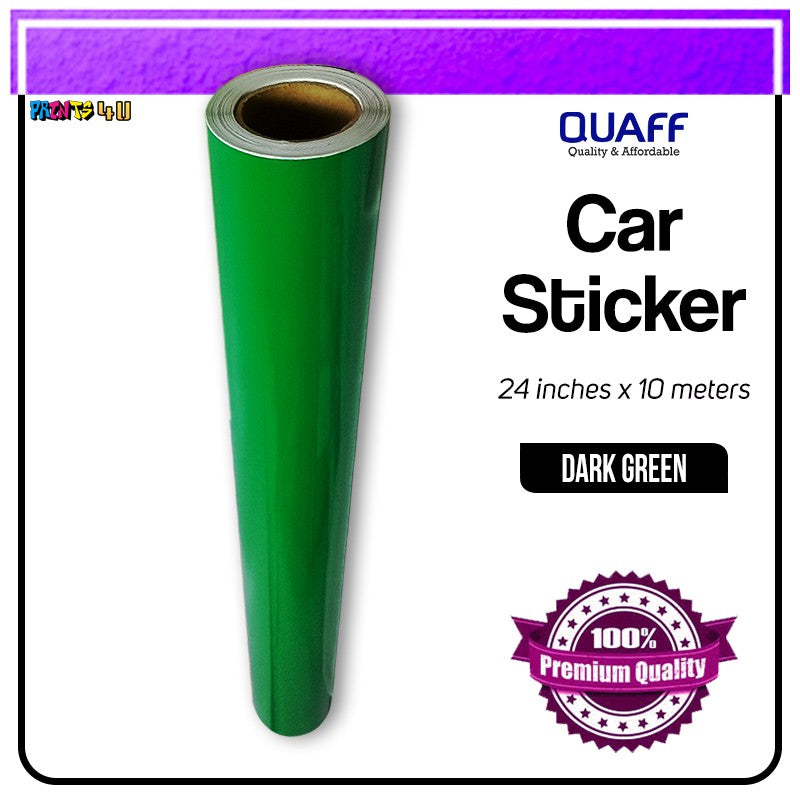 Quaff Car Sticker For Cars Motorcycle Outdoor Label & 24 Inches X 10 Meters