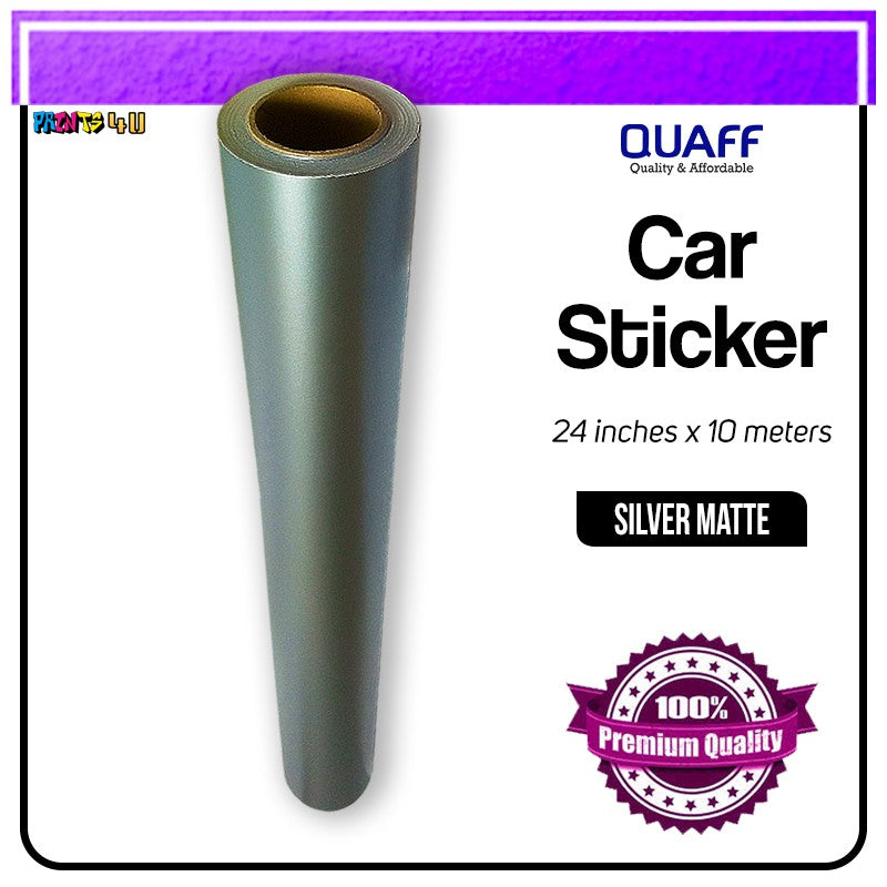 Quaff Car Sticker For Cars Motorcycle Outdoor Label & 24 Inches X 10 Meters