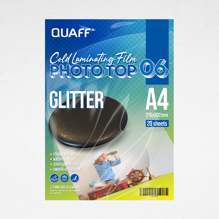 Quaff Cold Laminating Photo Top (20sheet/pack)