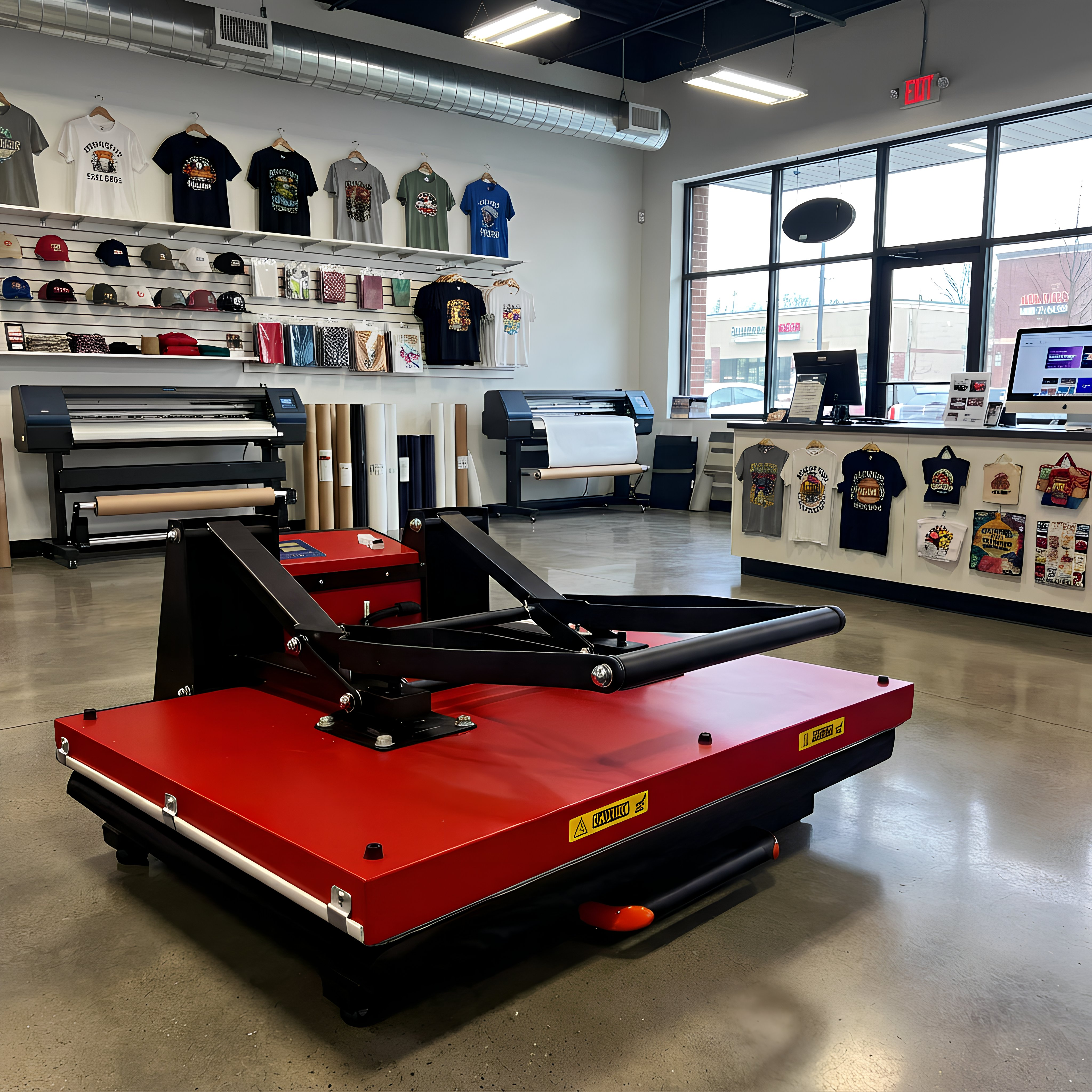 CUYI Large Format Heat Press Drawer type 24x36Inch(60x90CM)