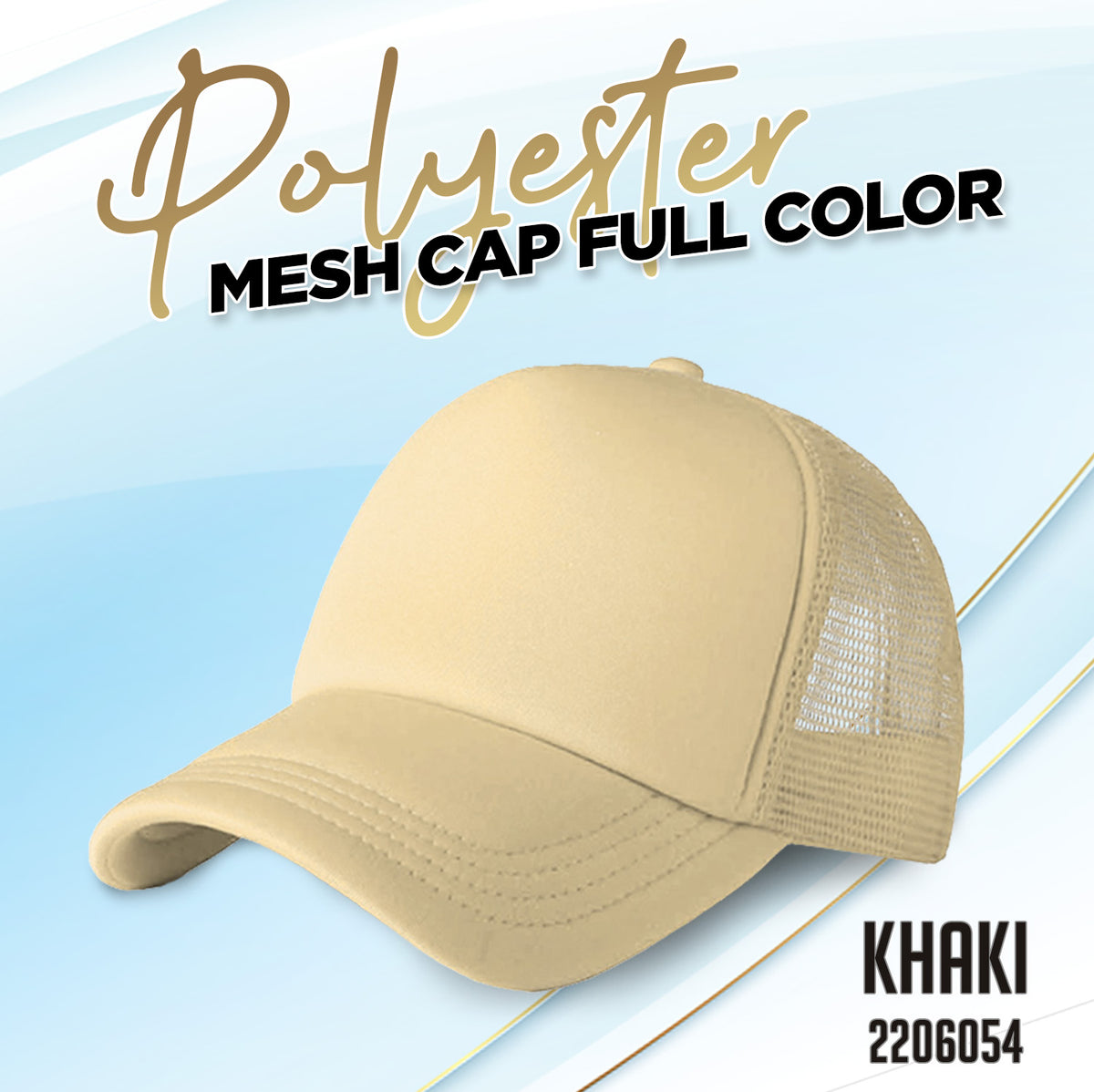 QUAFF Full Color Printable Mesh Cap