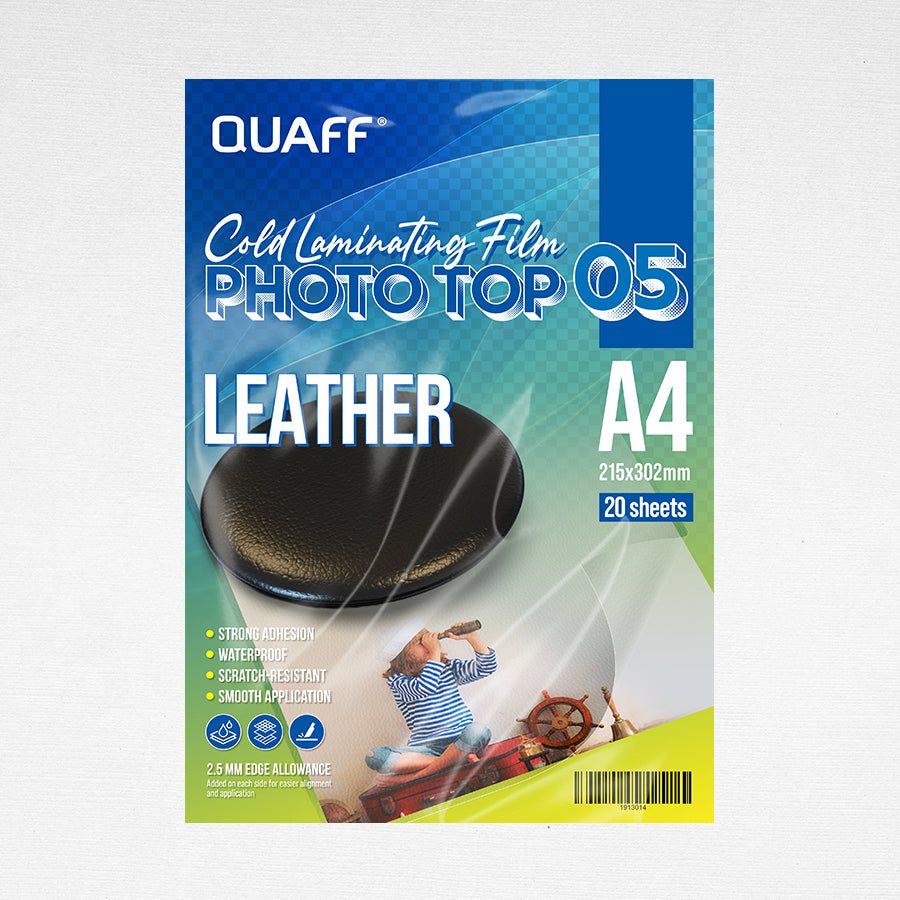 Quaff Cold Laminating Photo Top (20sheet/pack)