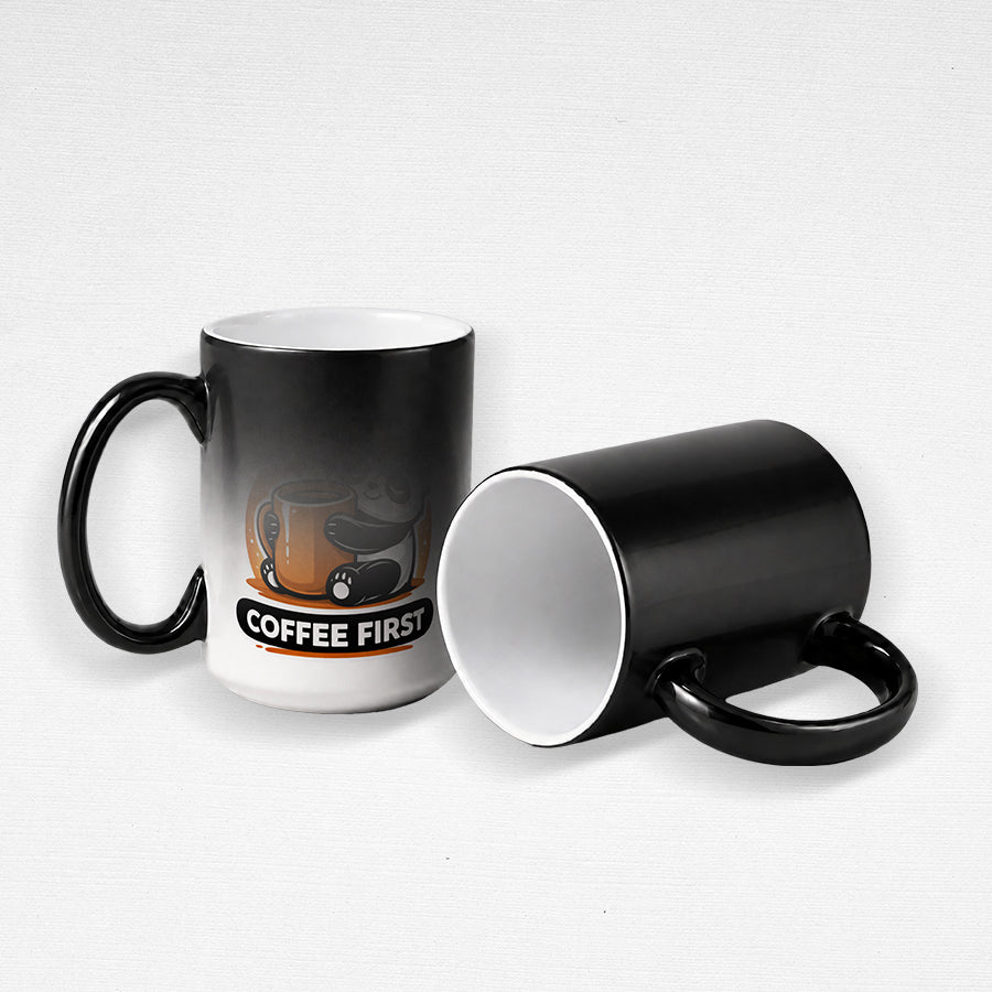 Quaff Big Magic Mug Black(Glossy) 15OZ