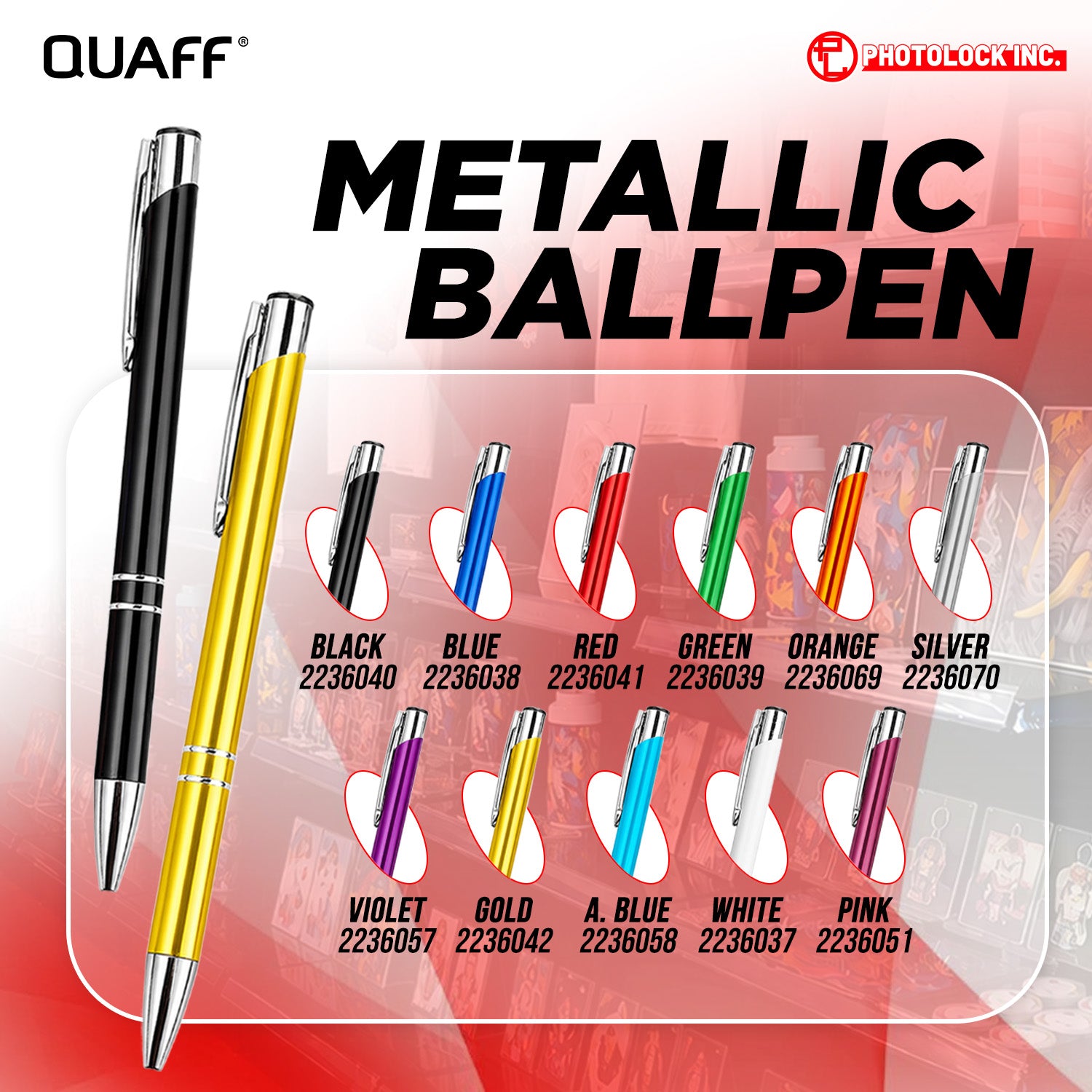 Metal Ballpoint pen (black Ink)