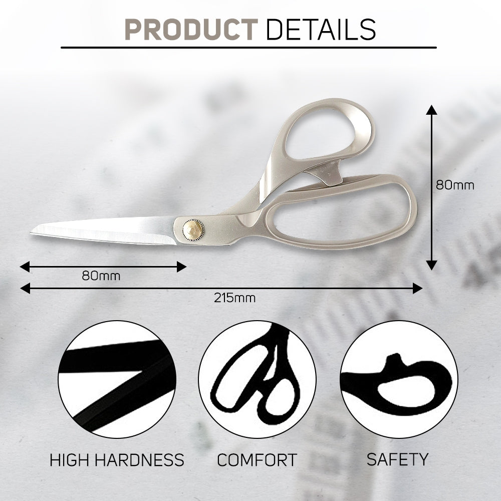 Muti-Purpose Heavy Duty Scissor 8 Inches & Zinc Alloy Tailor 8.5