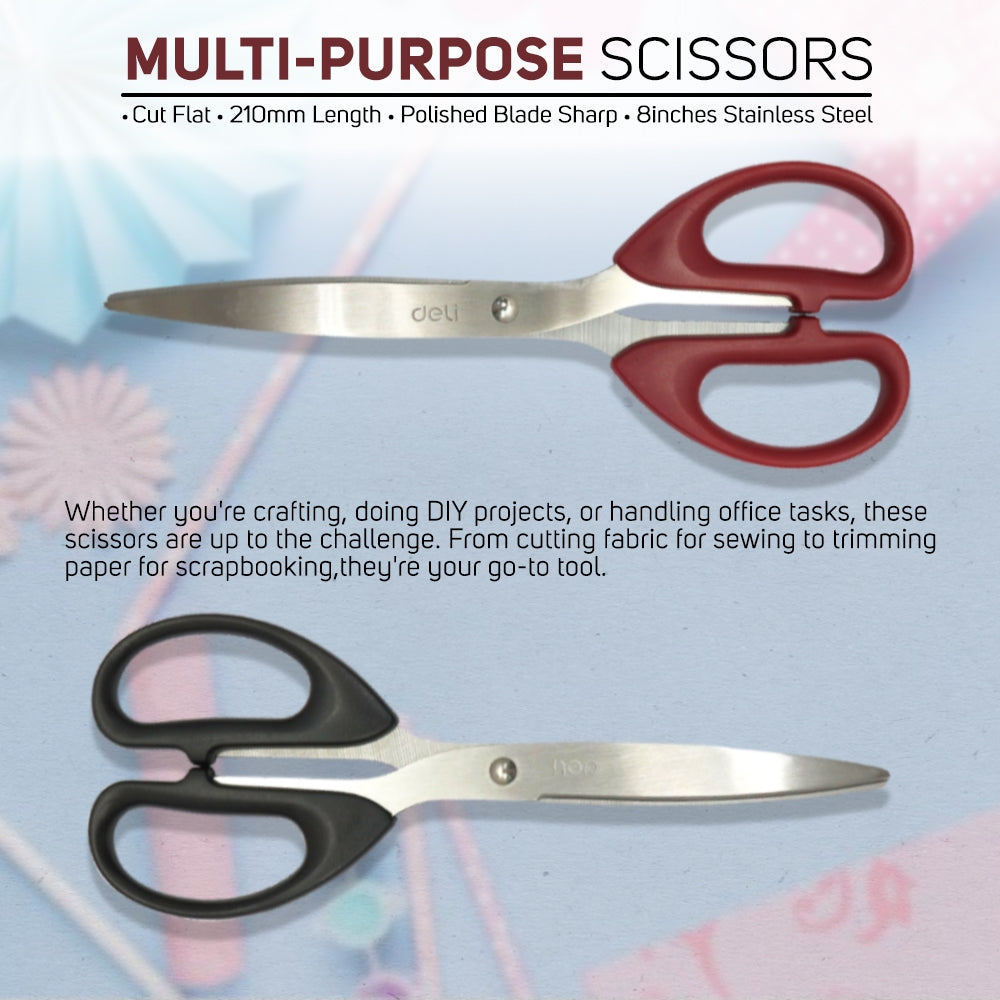 Muti-Purpose Heavy Duty Scissor 8 Inches & Zinc Alloy Tailor 8.5