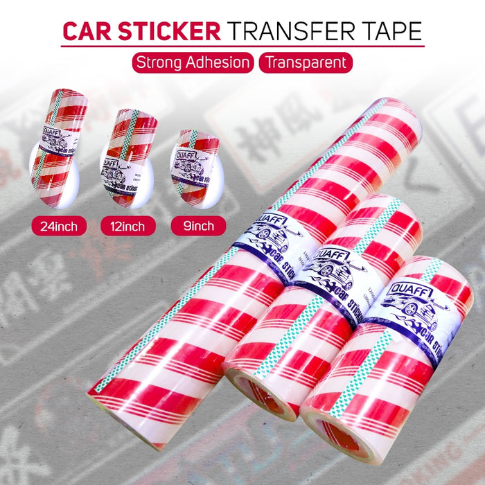 Quaff Transfer Tape for Decals and Cut-out Vinyl Stickers 50 meters