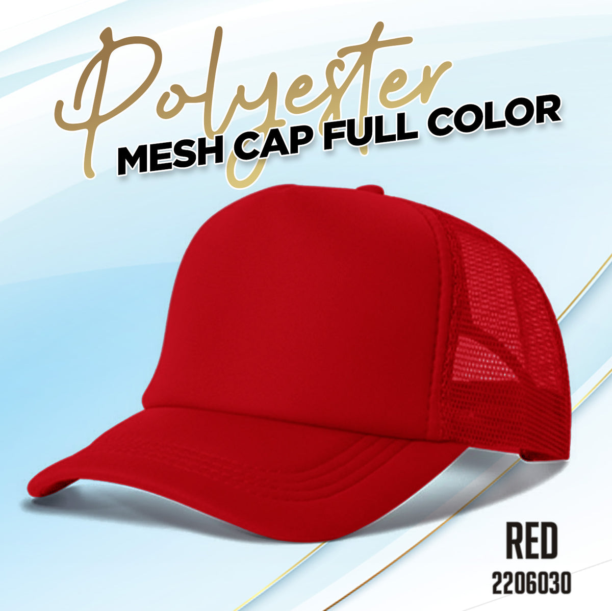 QUAFF Full Color Printable Mesh Cap