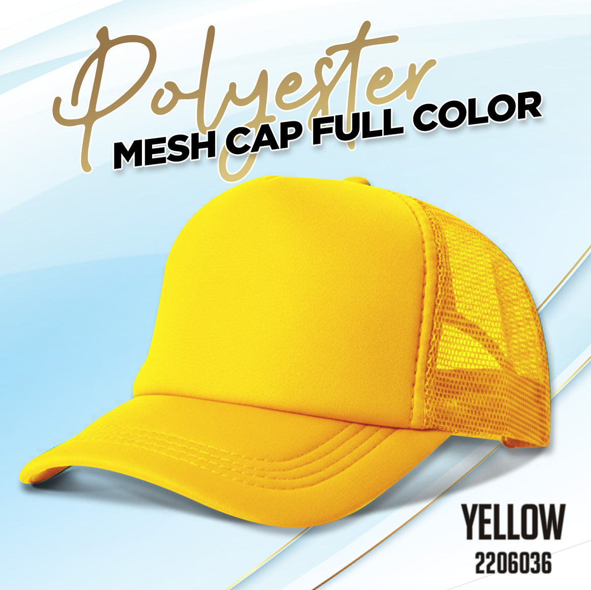 QUAFF Full Color Printable Mesh Cap